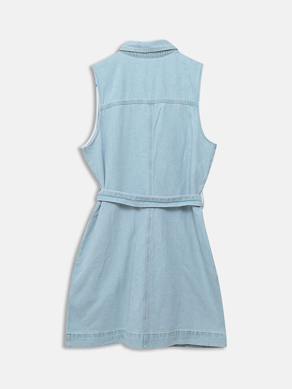 Collared Denim Dress -S5CY50Z8-311