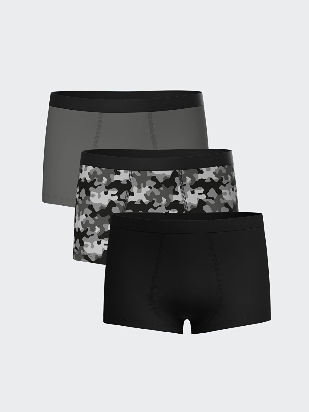 Printed Boys' Boxer Trunks 3-Pack -S5DB12Z4-LQJ