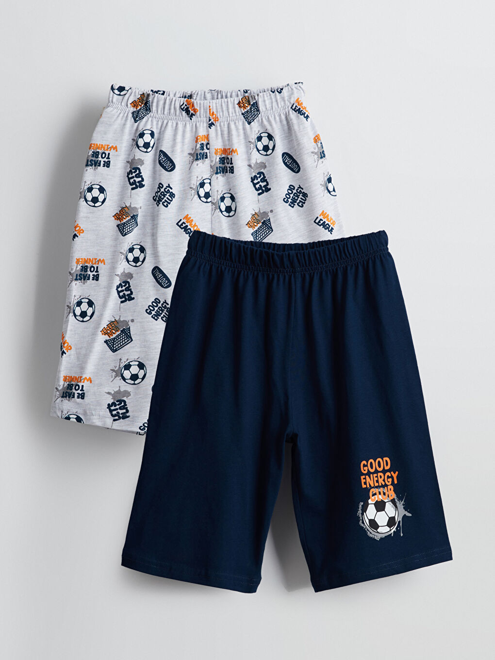 Elastic Waist Boy’S Pajama Shorts (2-Piece Set) -S5DB49Z4-998