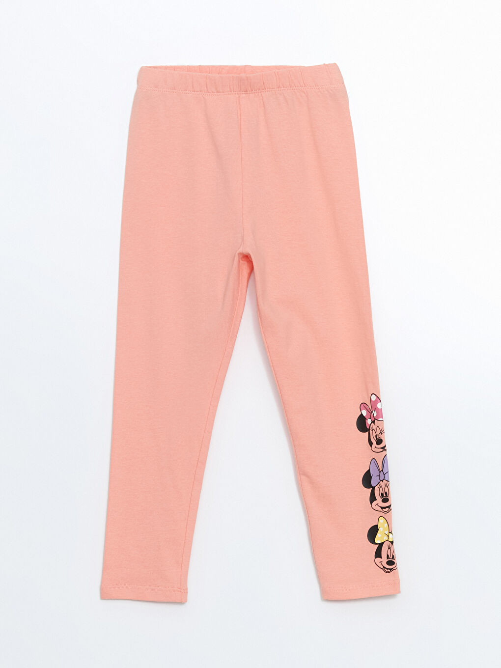 Mercan Minnie Mouse Lisanslı Kız Çocuk Tayt