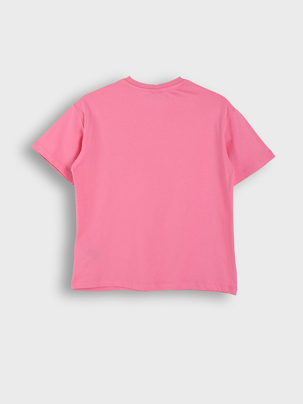 Crew Neck Printed Girls' T-Shirt 2 Pack-4