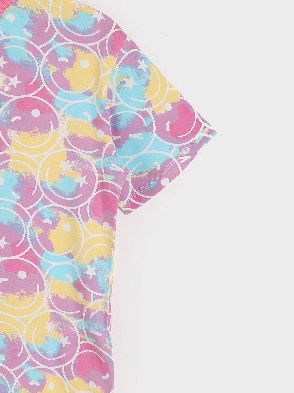 Crew Neck Printed Girls' T-Shirt 2 Pack-7