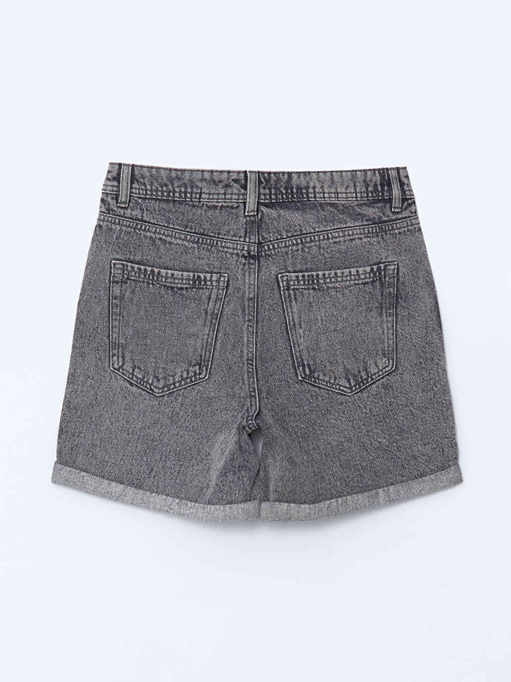 Regular Fit Women's Denim Shorts -S5DC25Z8-GRD