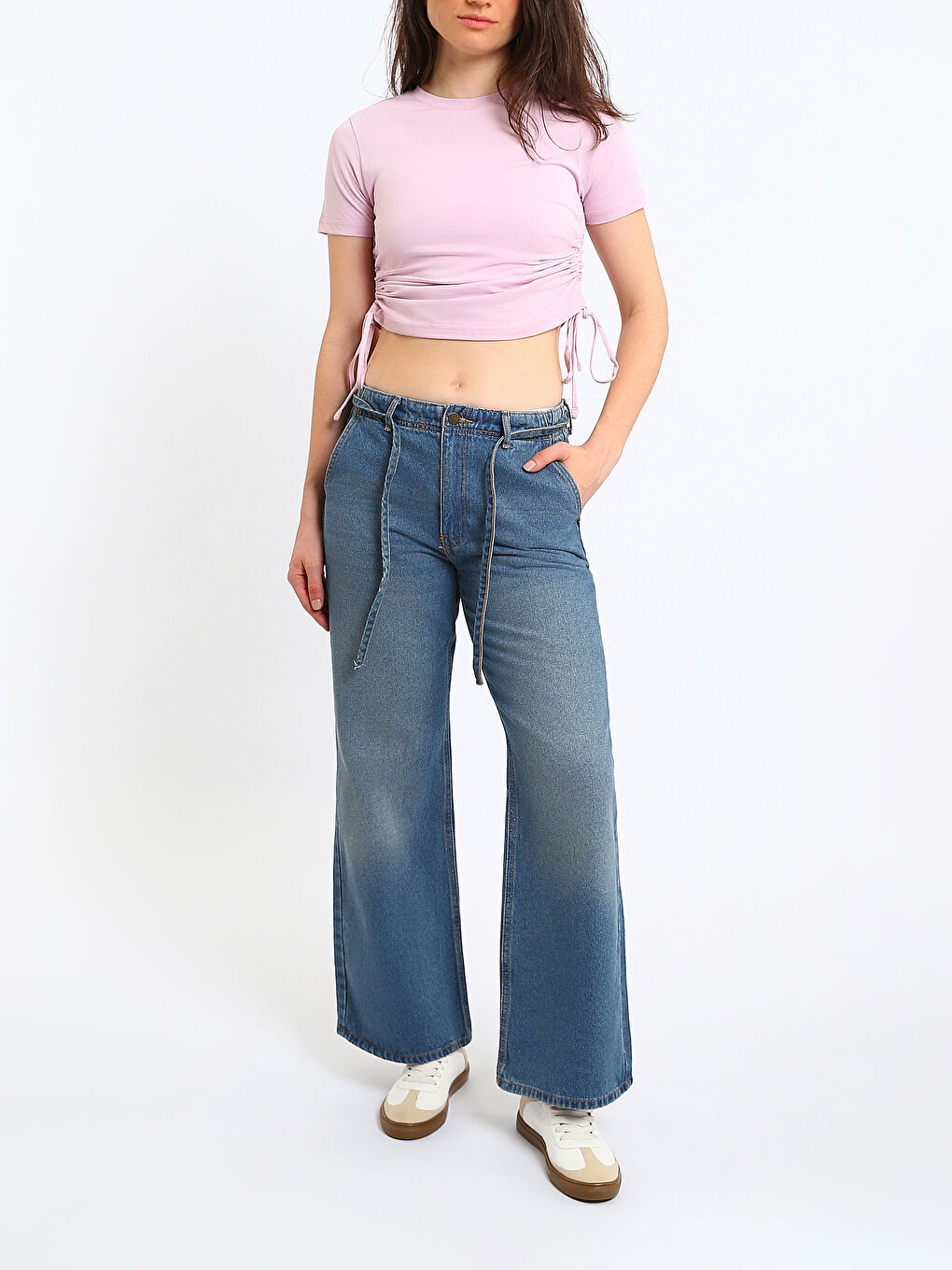 Crew Neck Women's T-Shirt-1