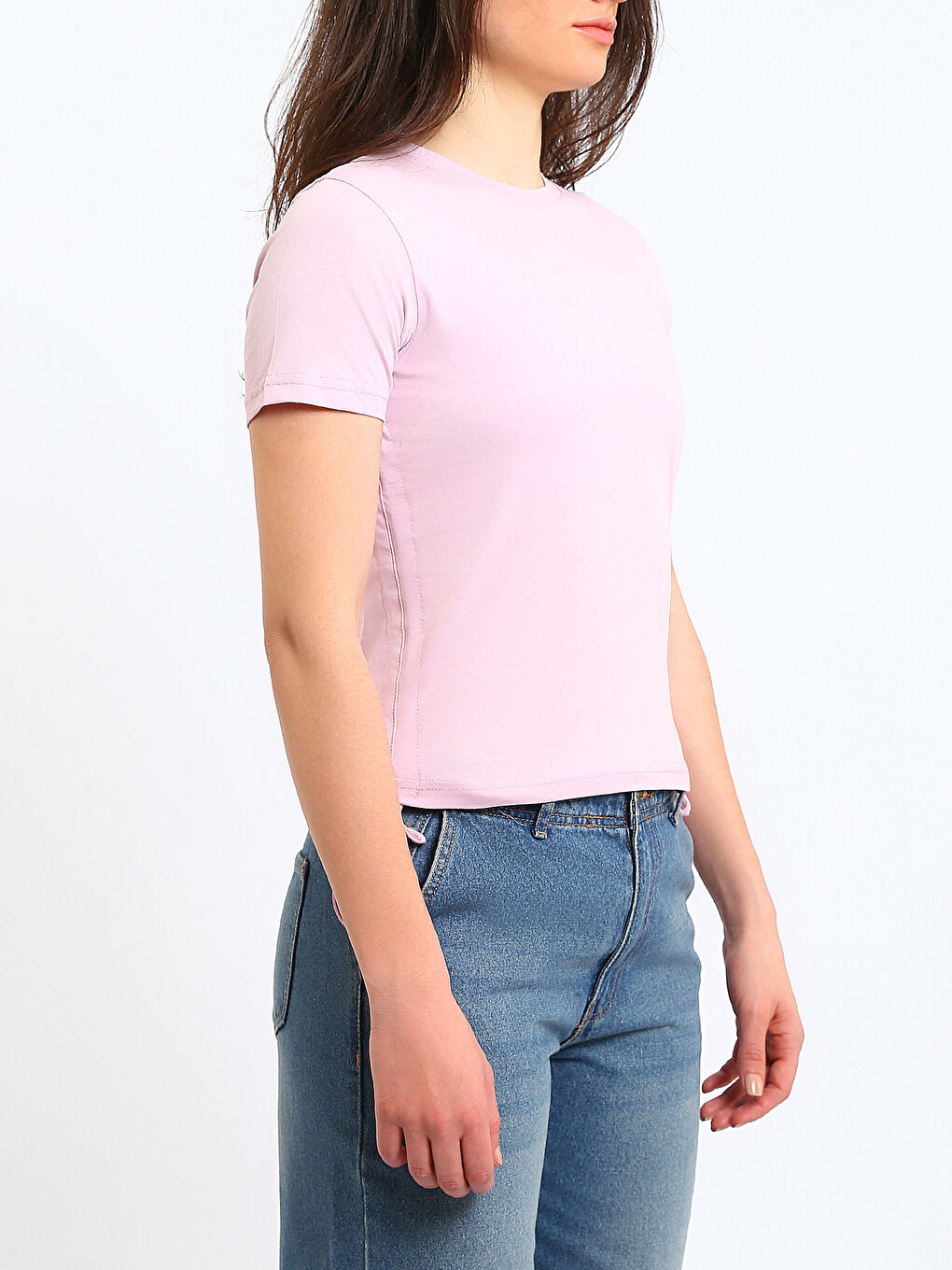 Crew Neck Women's T-Shirt-3