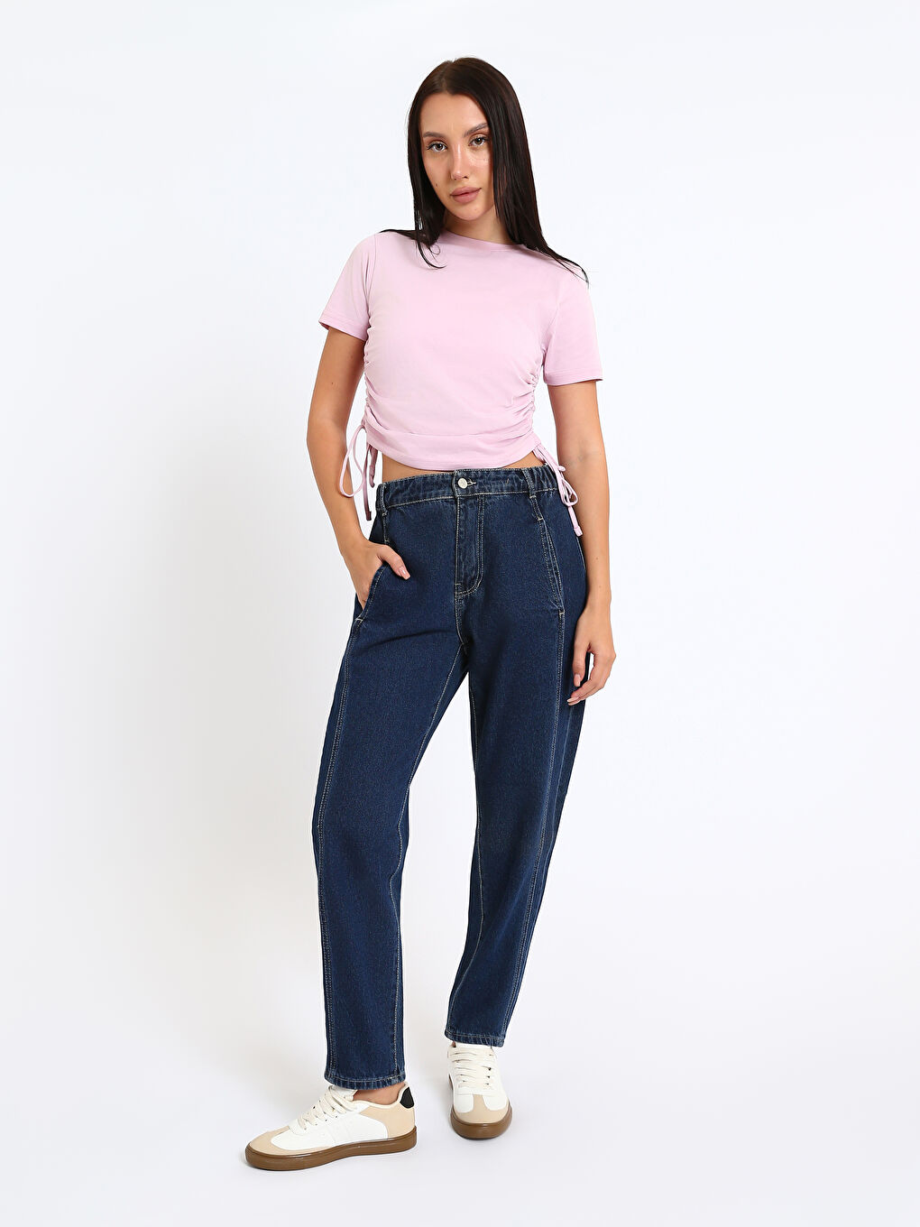 Crew Neck Women's T-Shirt-1