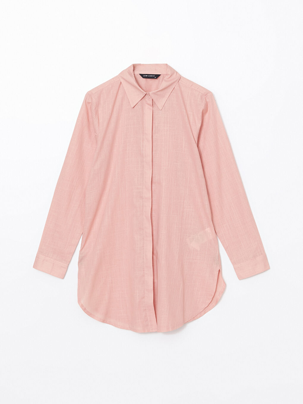 LCW Modest Loose Fit Kadın Gömlek Tunik -S5DC69Z8-Y6Q