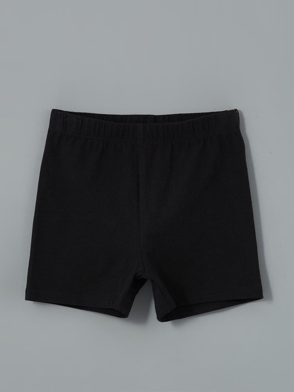 Elastic Waist Basic Girls Shorts Set Of 2 -S5DD78Z1-CVL
