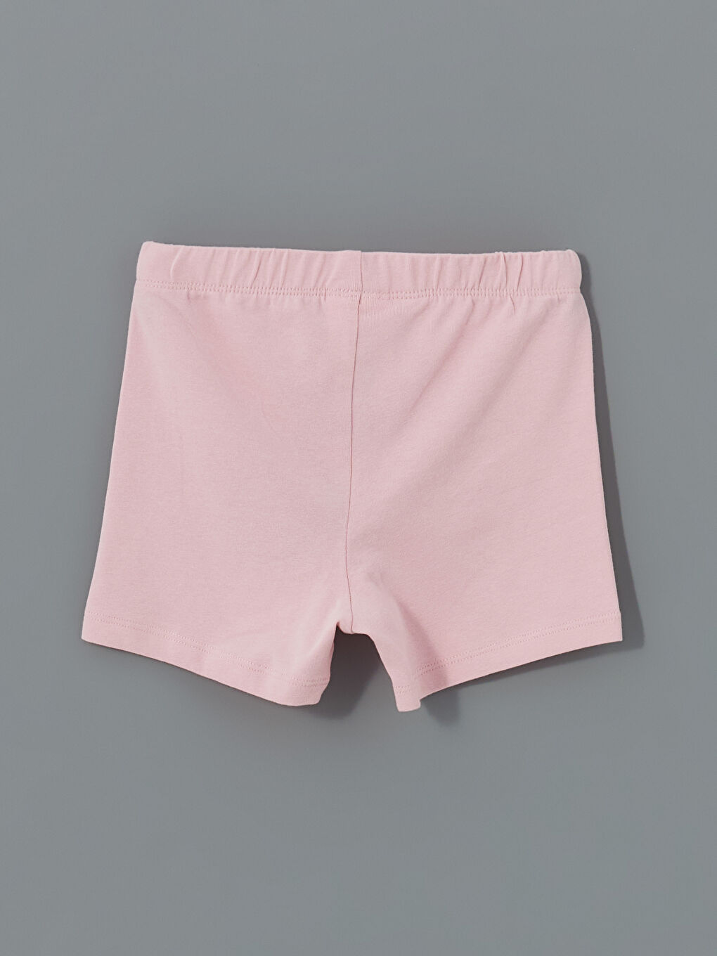 Elastic Waist Basic Girls Shorts Set Of 2 -S5DD81Z1-QWL
