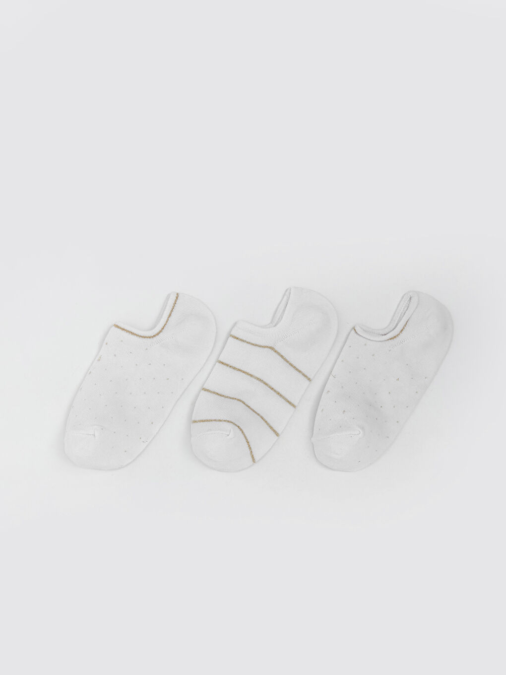 Patterned Women's Trainer Socks 3-pack -S5DD86Z8-FDU