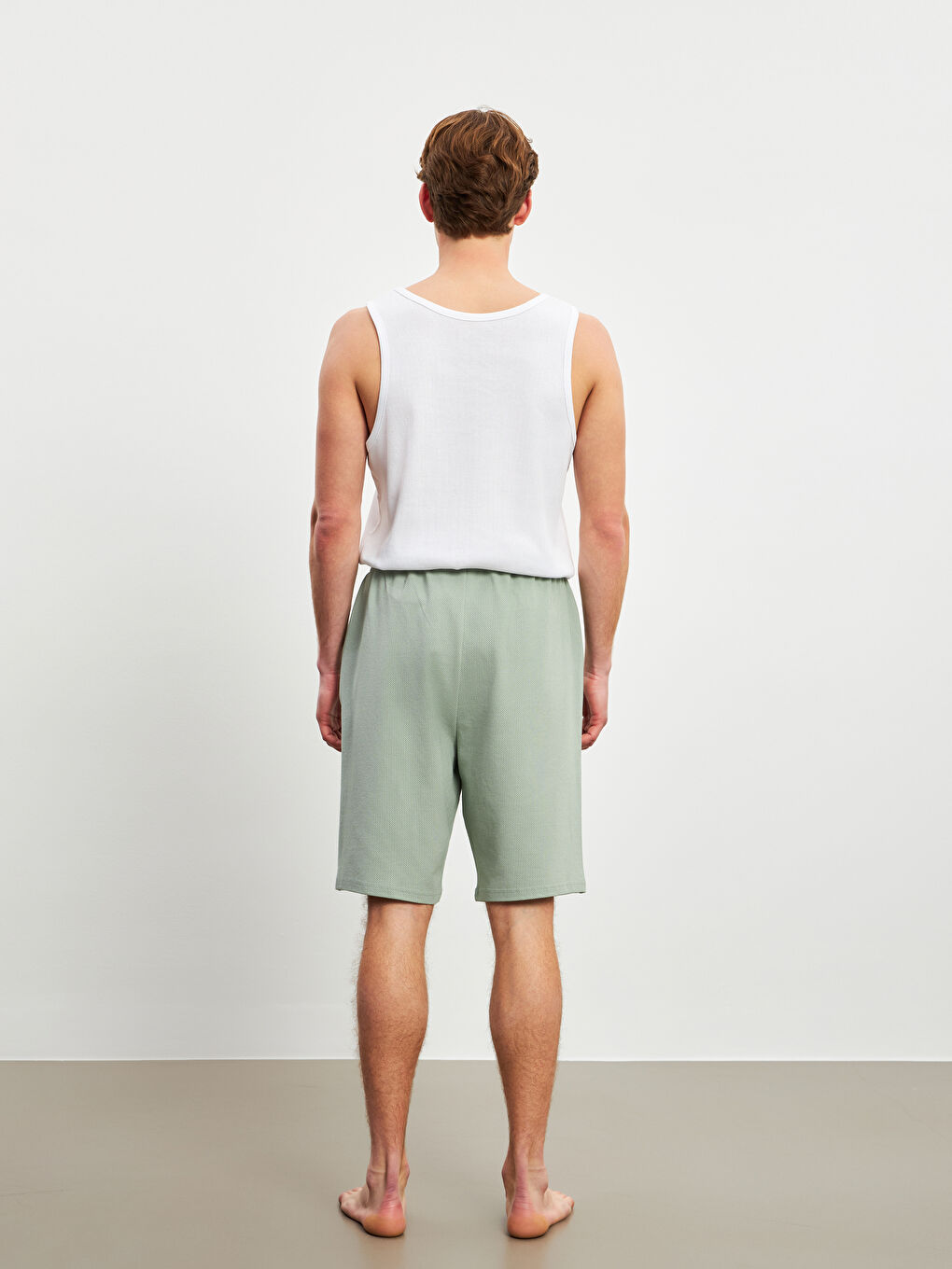 LC WAIKIKI Standardni kroj Muški donji deo pidžame kratke pantalone -S5DD93Z8-GKG