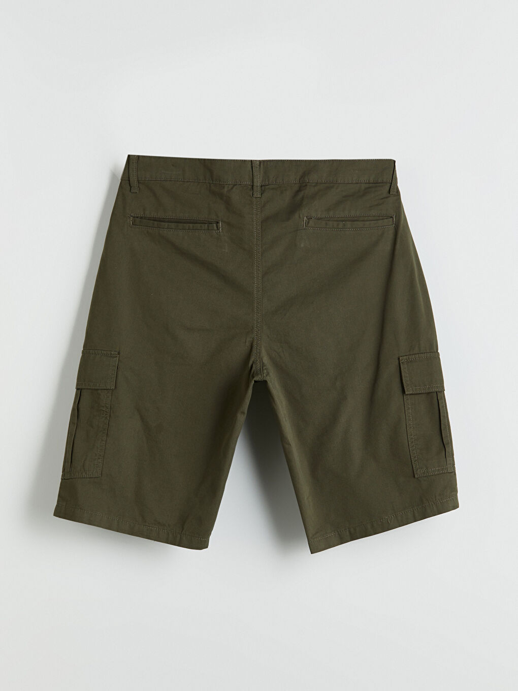 Standard Fit Twill Men's Cargo Shorts-5