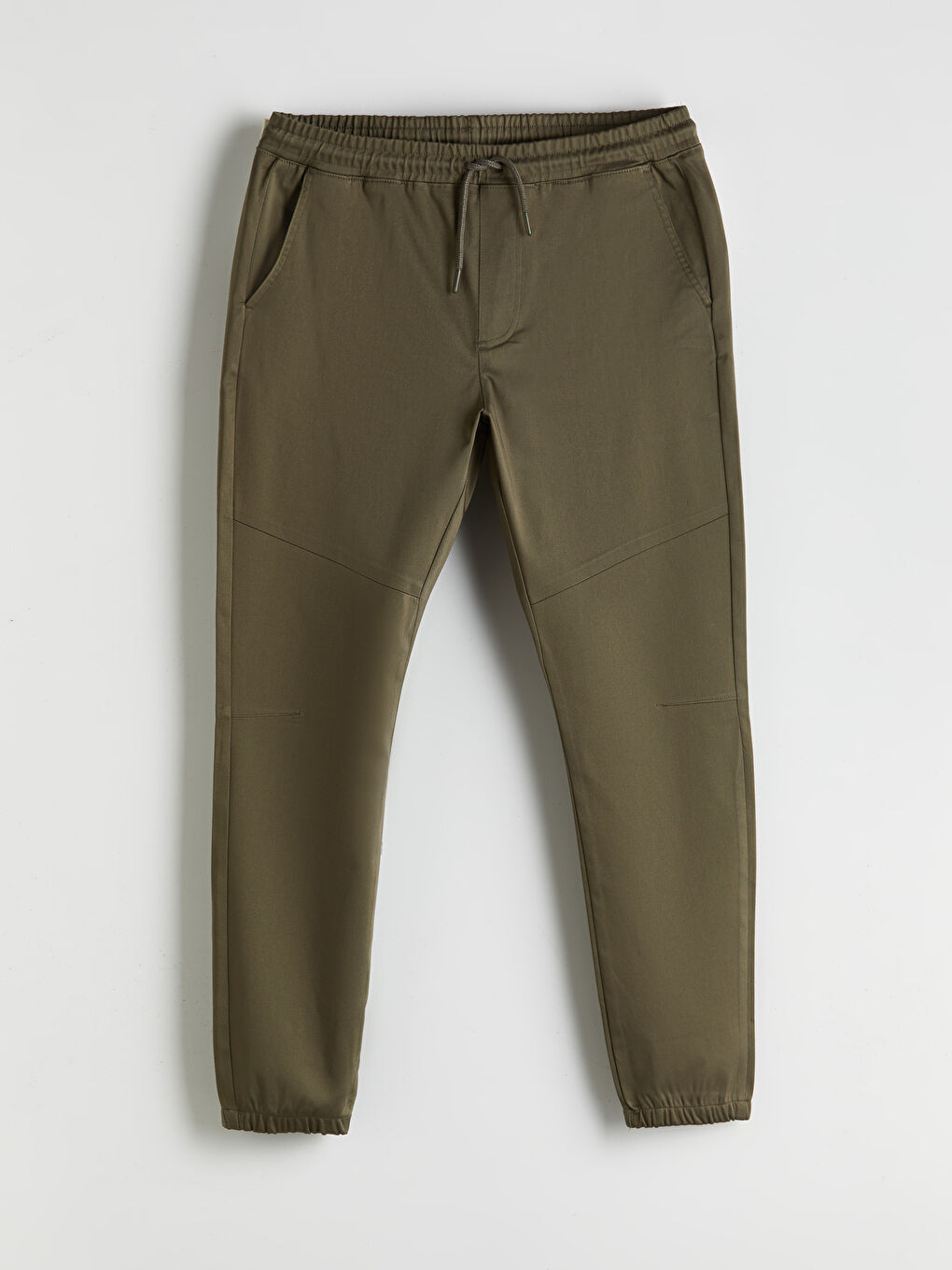 Slim Fit Dobby Men's Jogger Trousers-4