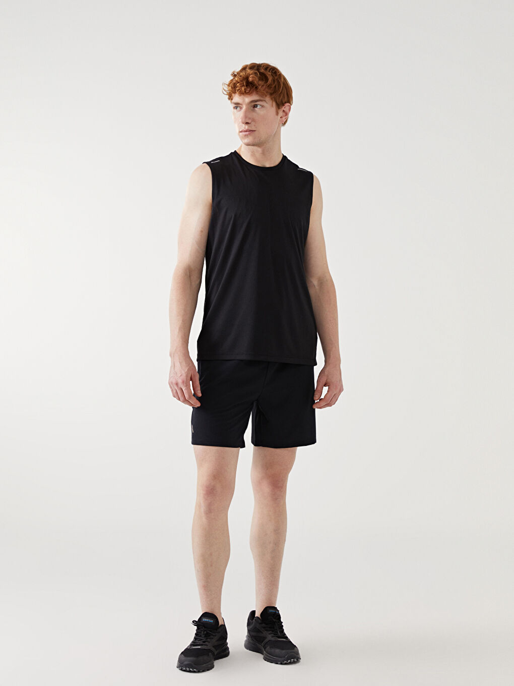 Crew Neck Men's Sleeveless T-Shirt-1