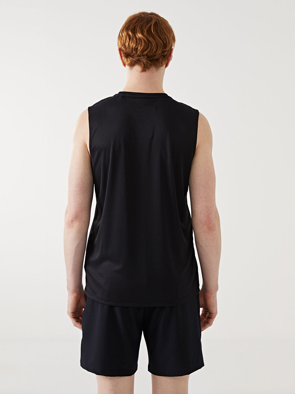 Crew Neck Men's Sleeveless T-Shirt-3