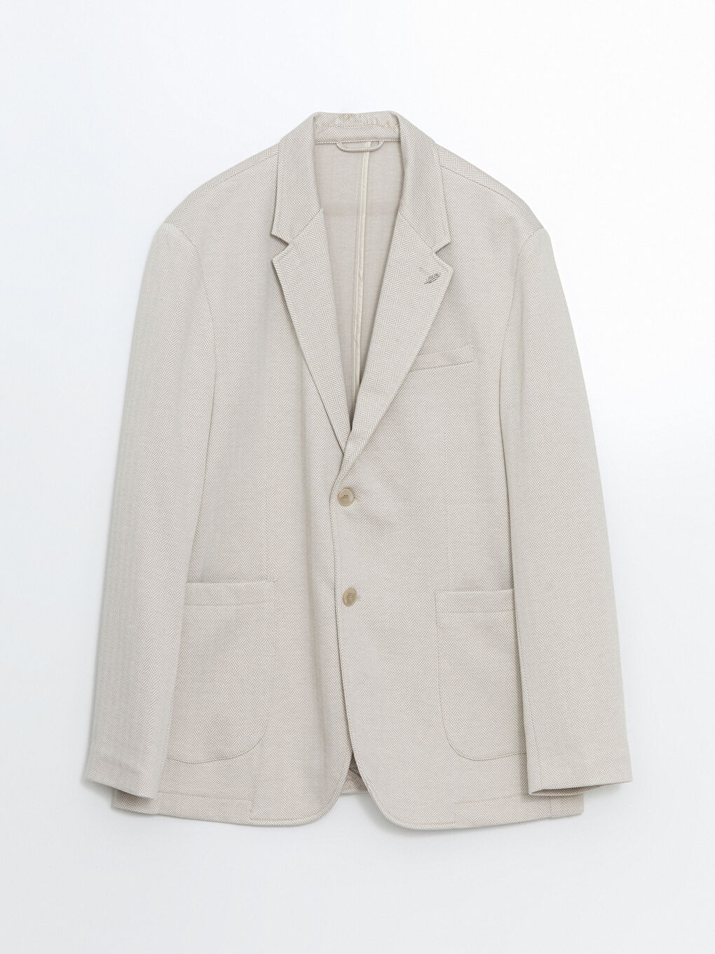 SOUTHBLUE Bej Standart Kalıp Erkek Blazer Ceket - 5