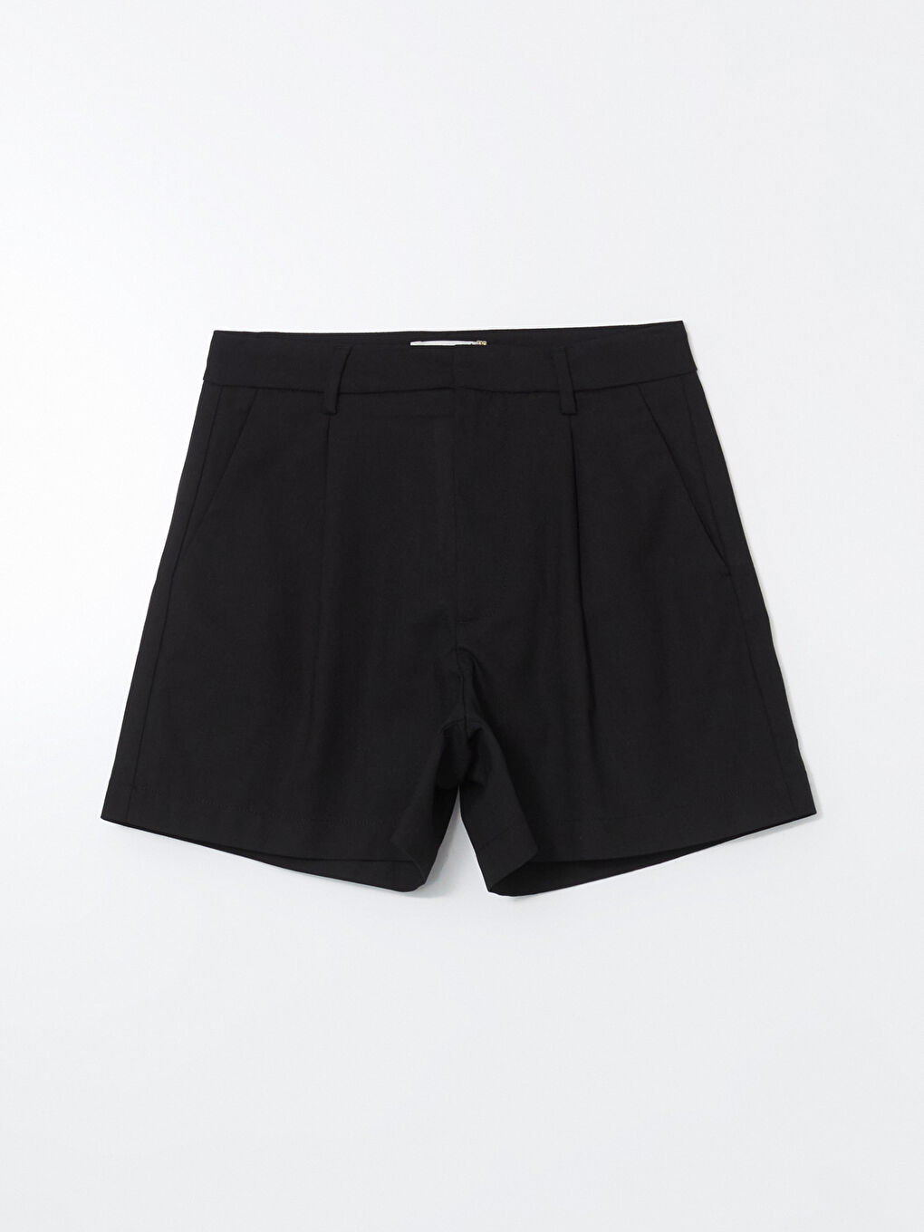 Loose Fit Linen Blend Women's Shorts -S5DF18Z8-CVL