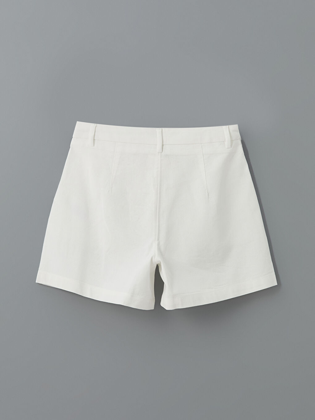 Loose Fit Linen Blend Women's Shorts -S5DF18Z8-Q6K