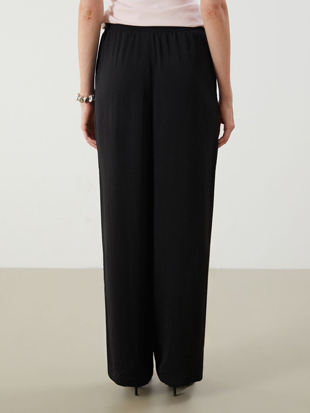 LCW Vision Elasticated Waist Women's Trousers -S5DF32Z8-CVL