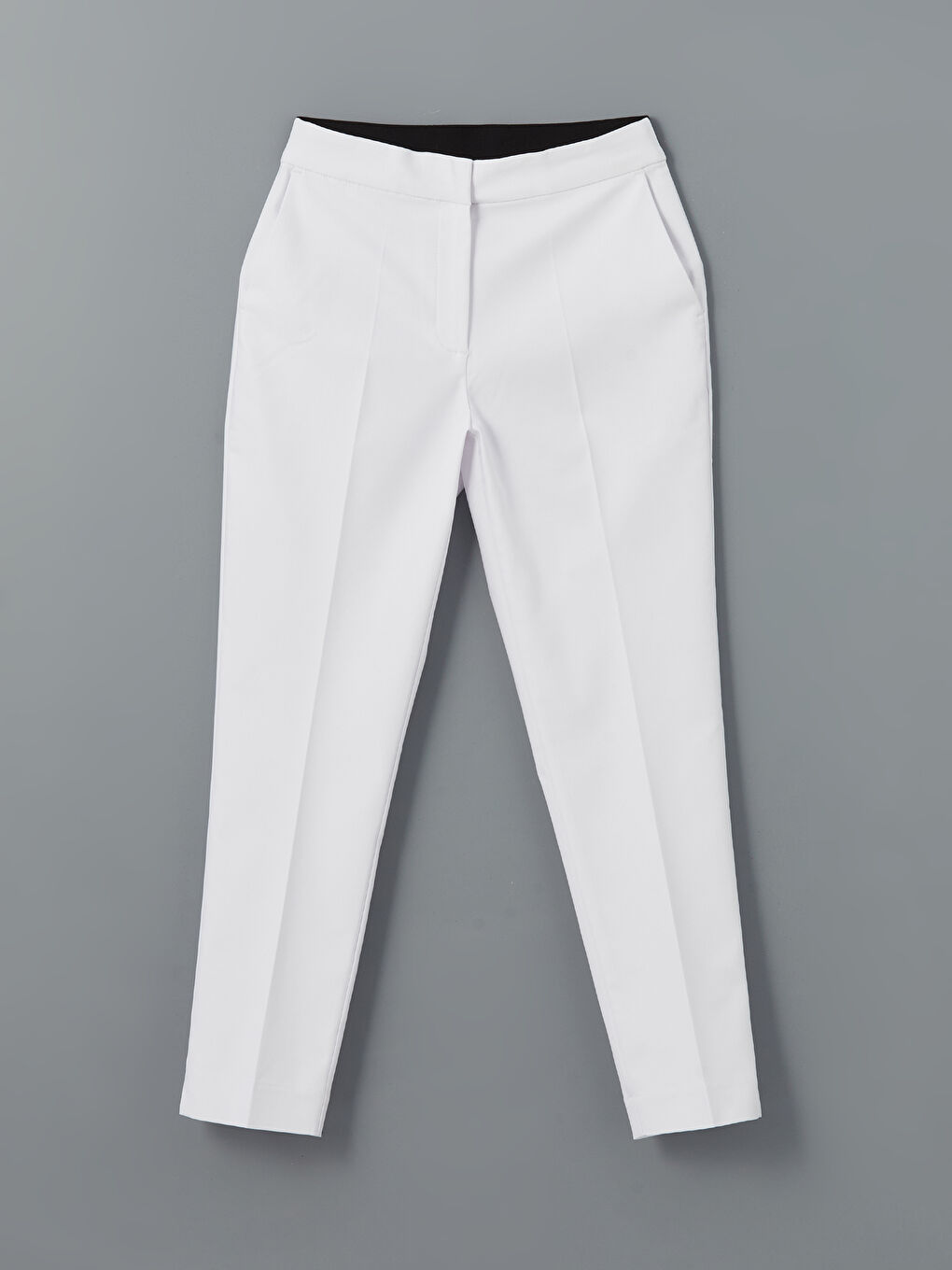 Elastic Waist Carrot Fit Women's Trousers -S5DF37Z8-Q6K