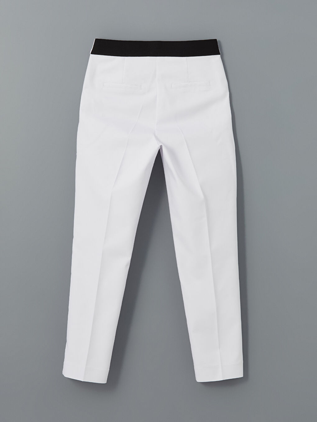 Elastic Waist Carrot Fit Women's Trousers -S5DF37Z8-Q6K