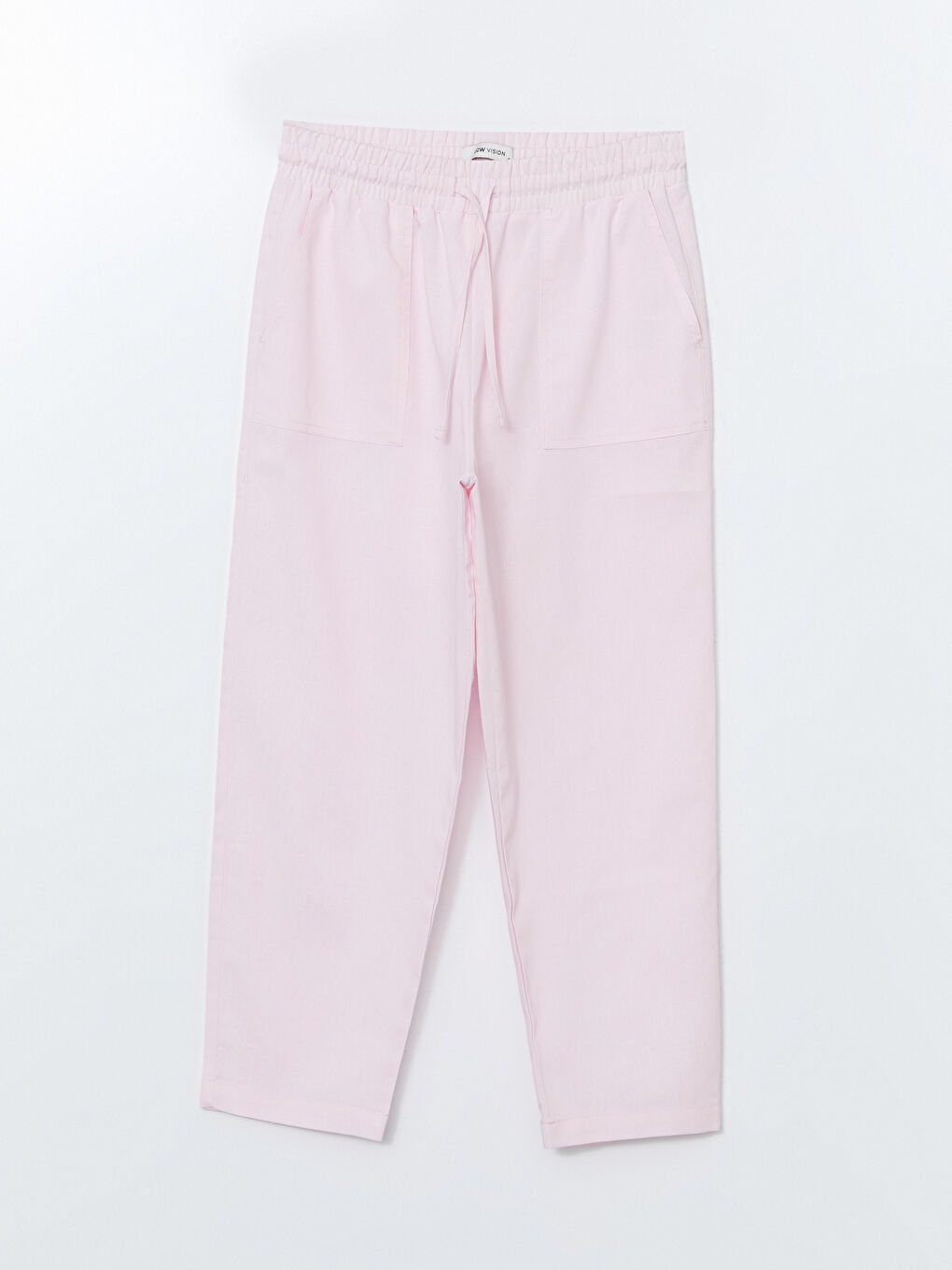 Ženske pantalone sa mešavionom lana šargarepa izleda -S5DF42Z8-CS8