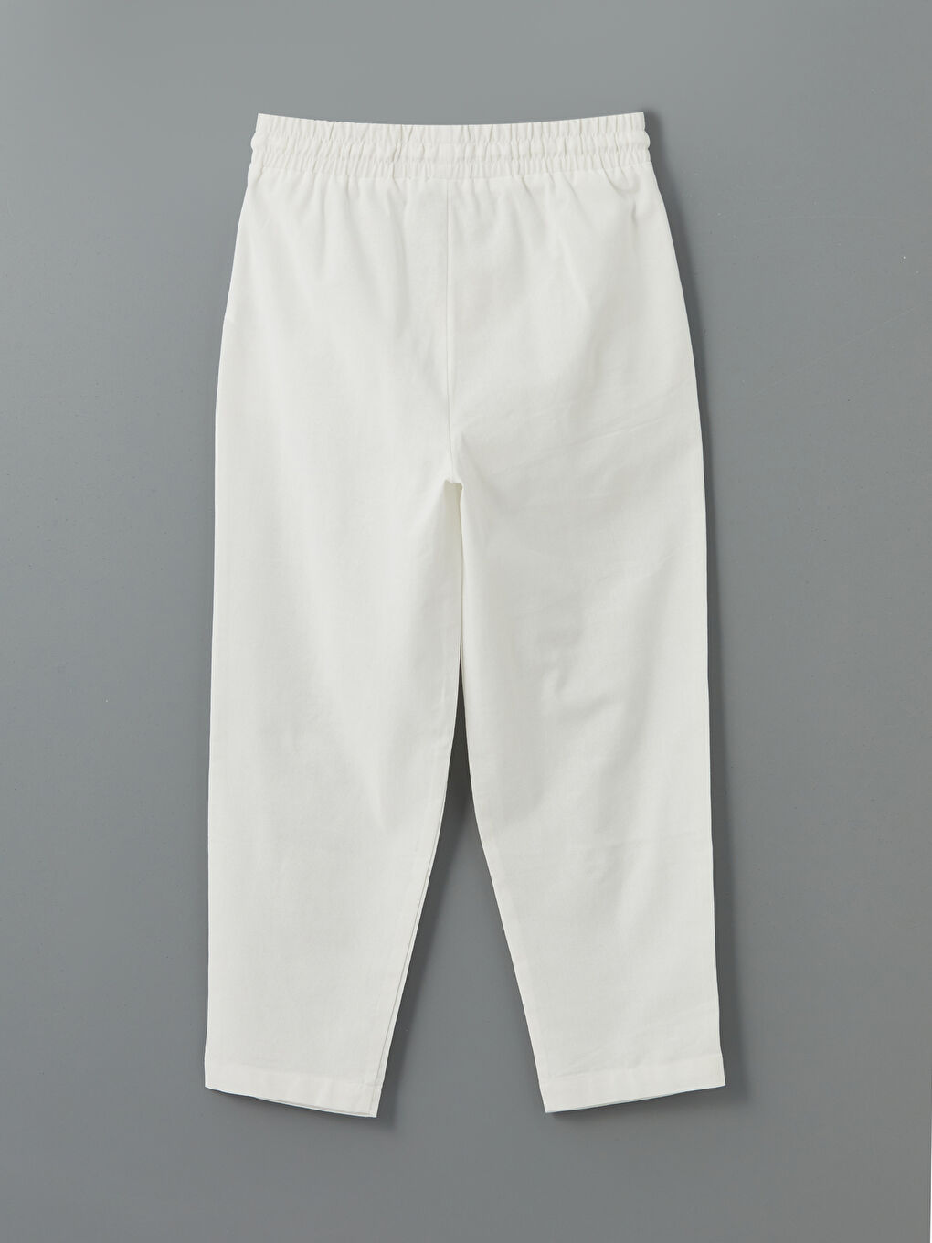 Ženske pantalone sa mešavionom lana šargarepa izleda -S5DF42Z8-R9J