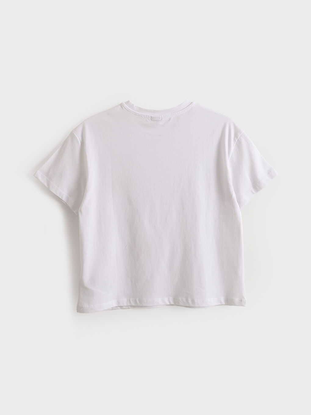 LCW Kids Crew Neck Printed Girls' T-Shirt -S5DF50Z4-Q6K