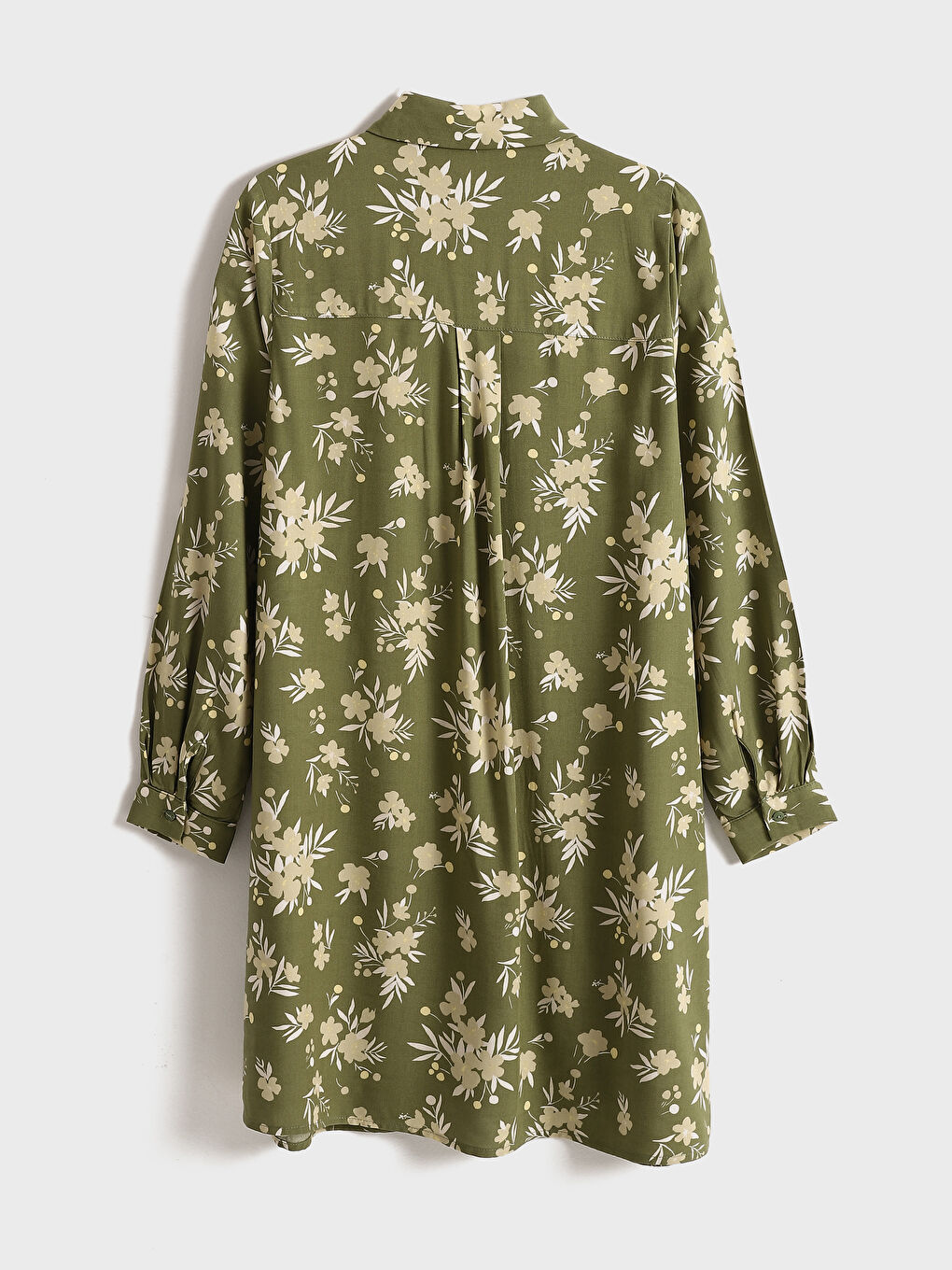 Floral Women's Shirt Tunic -S5DF54Z8-F9C