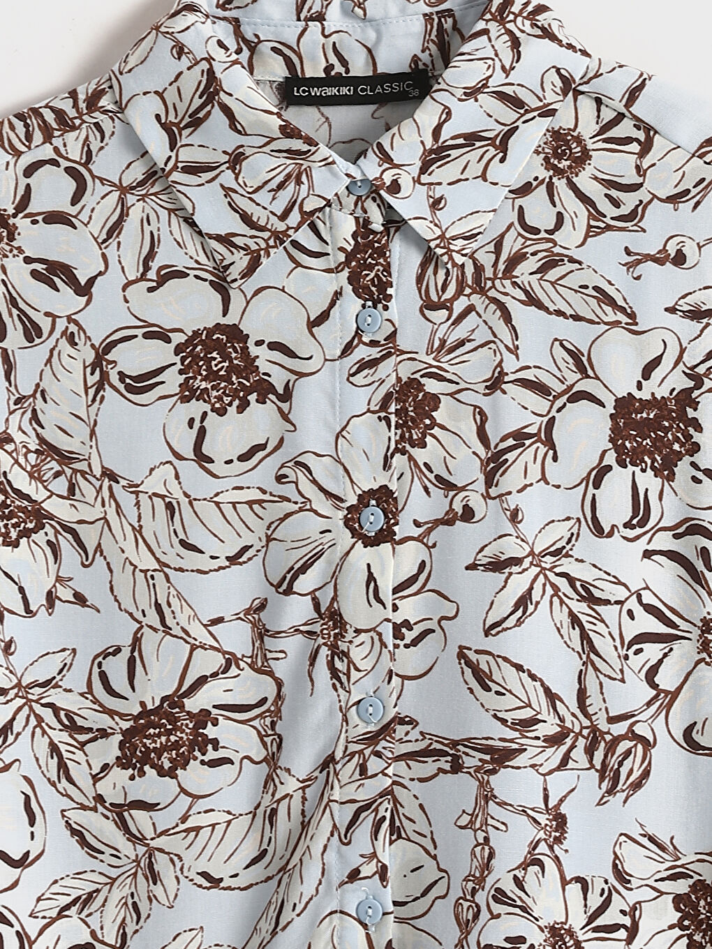 Floral Women's Shirt Tunic -S5DF54Z8-LQK