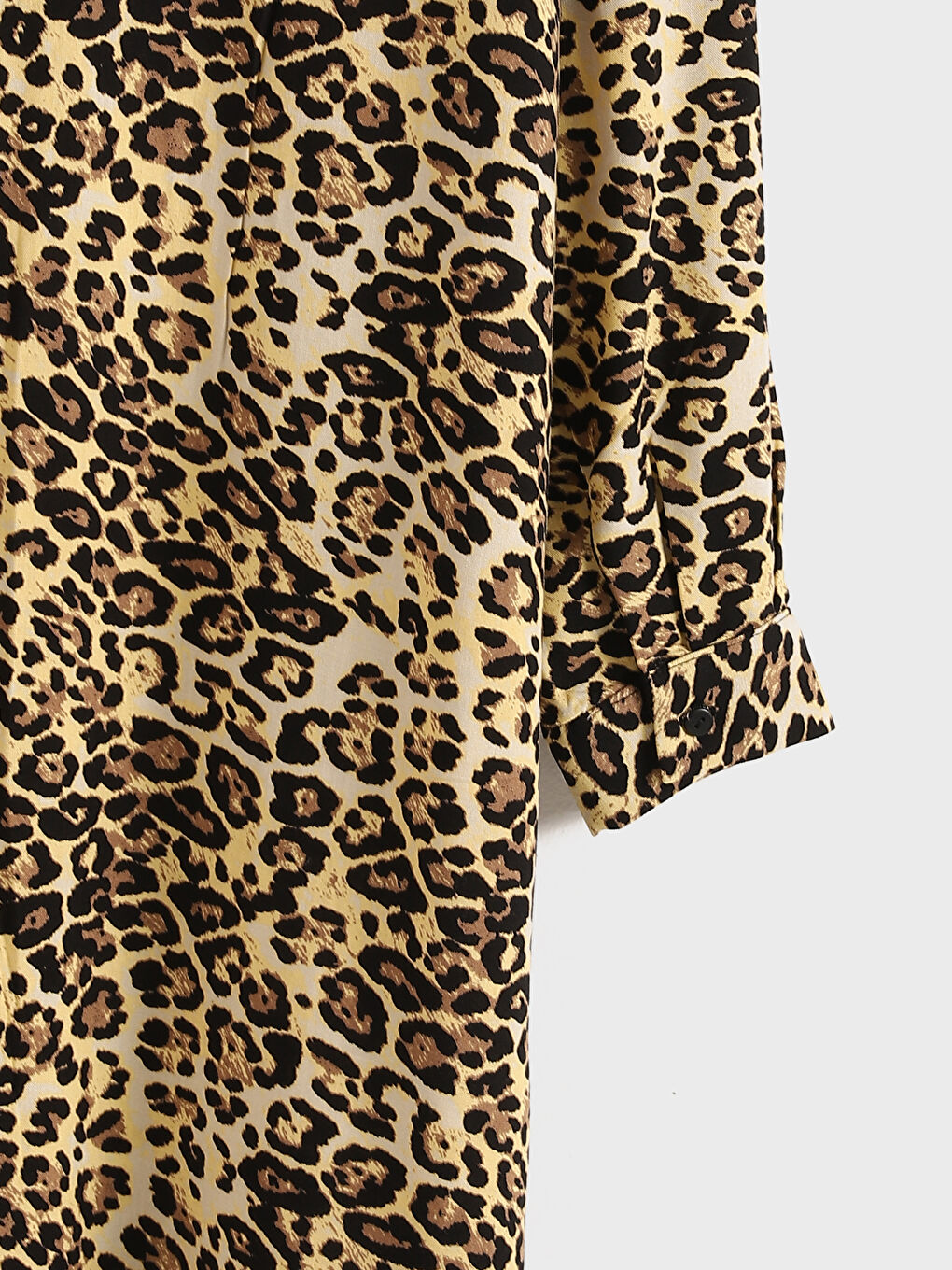 Leopard Print Women's Shirt Tunic -S5DF54Z8-SW5