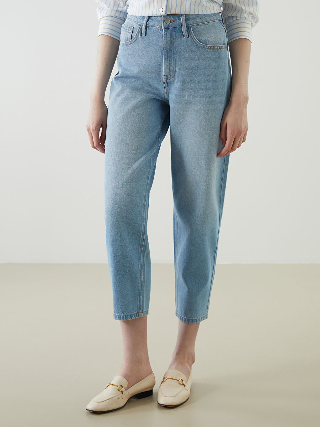 LCW Jeans Balloon Fit Women's Jeans -S5DF73Z8-311
