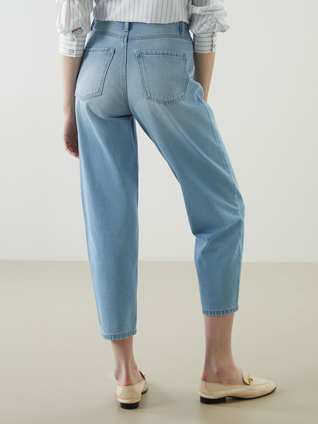 LCW Jeans Balloon Fit Women's Jeans -S5DF73Z8-311