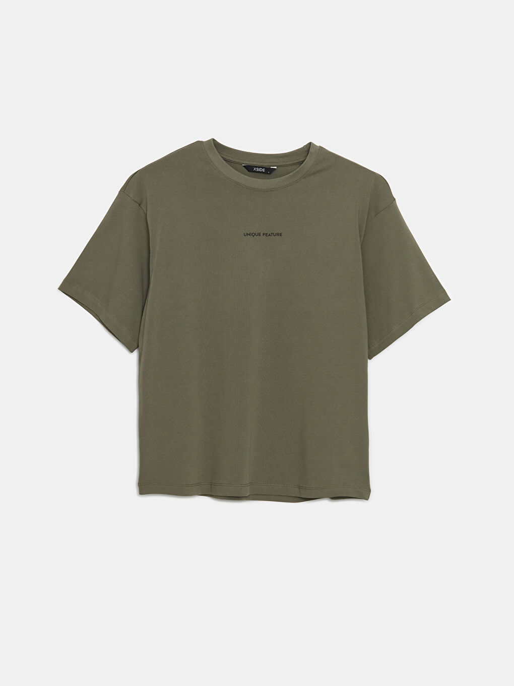 T-shirt pour hommes en coton peigné imprimé à manches courtes et col rond-4