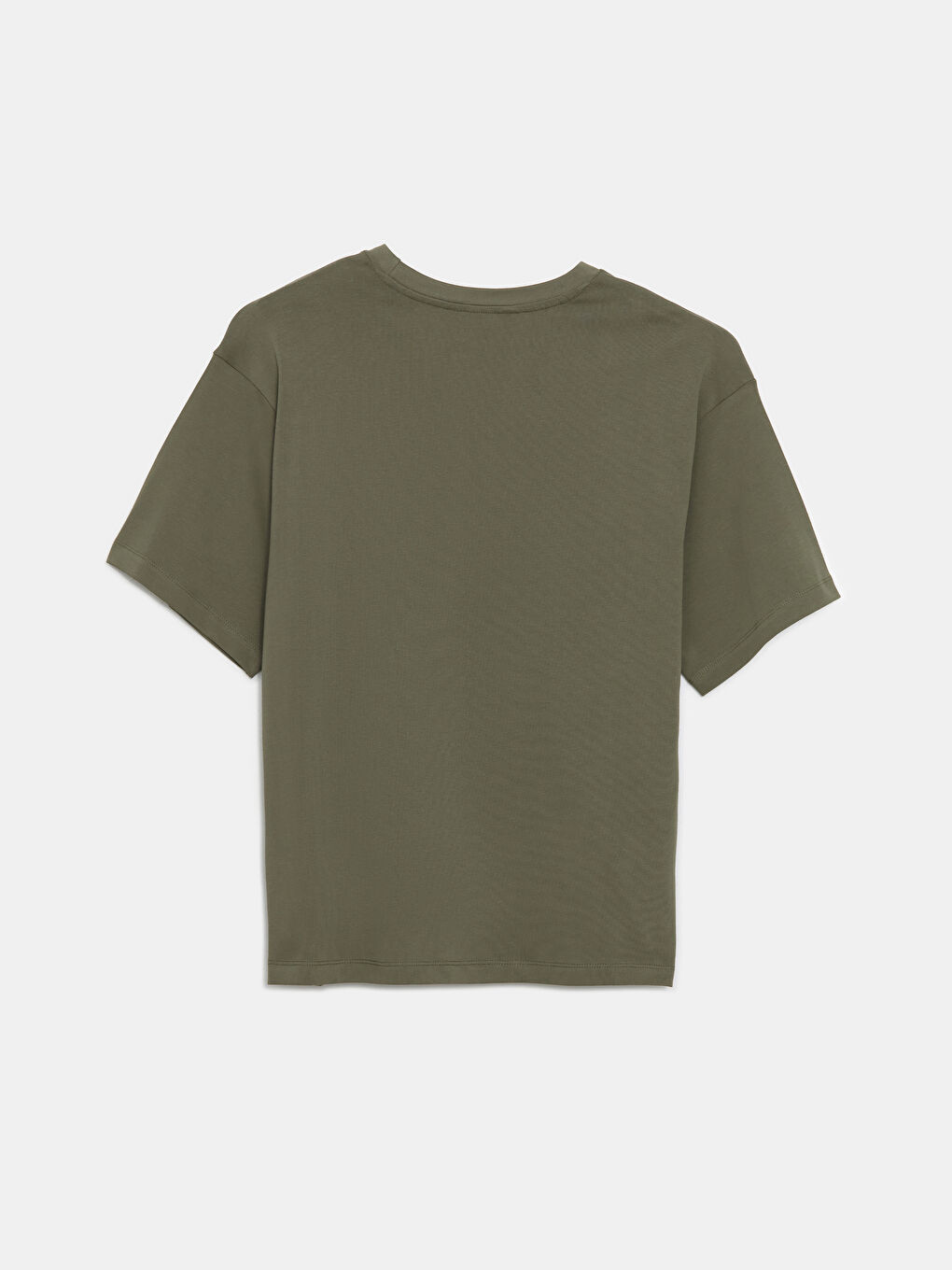 T-shirt pour hommes en coton peigné imprimé à manches courtes et col rond-5