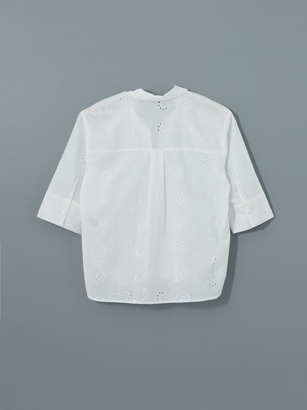 Openwork Oversize Women's Shirt -S5DG05Z8-R9J
