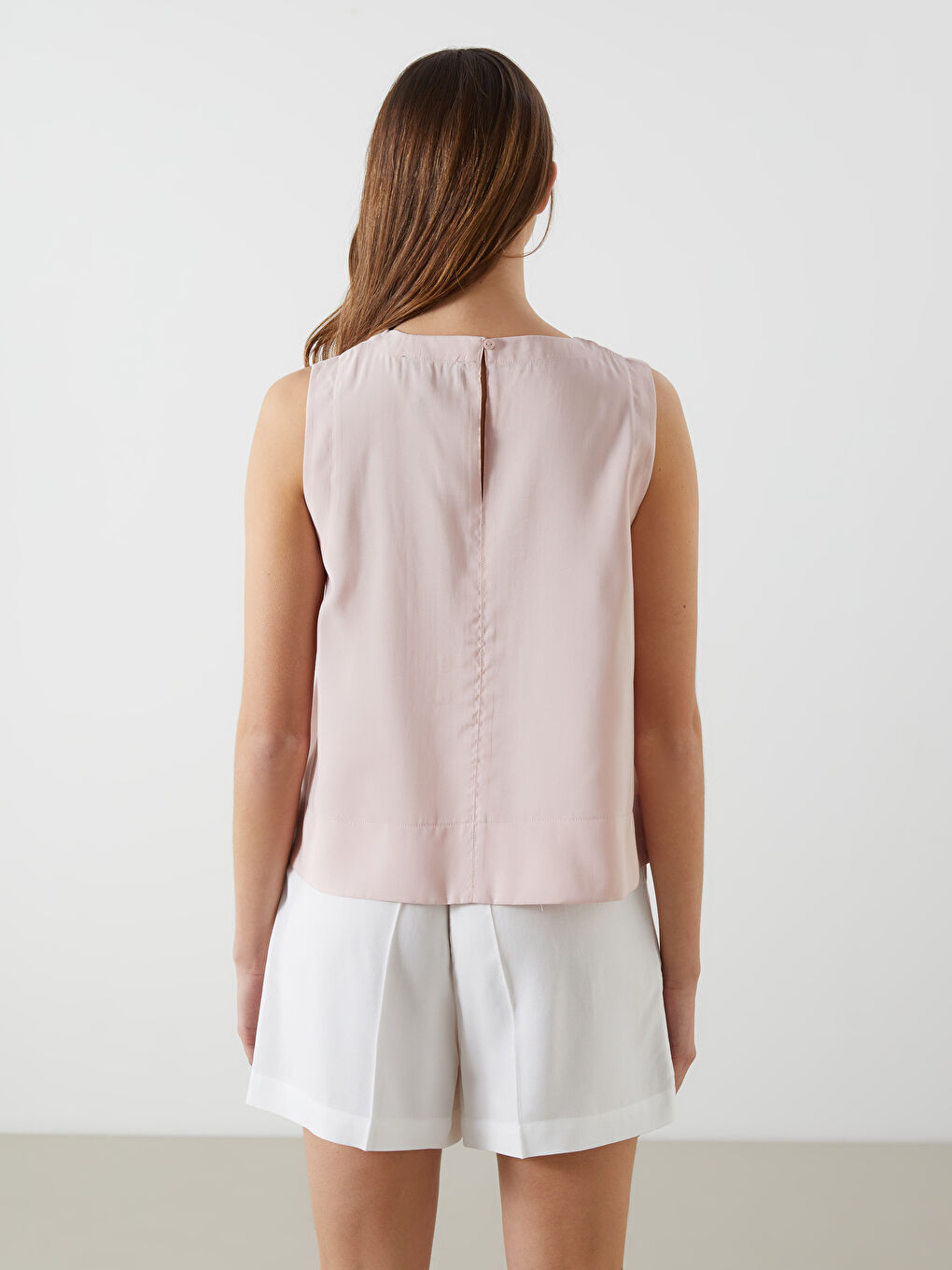 LCW Vision Crew Neck Women's Blouse -S5DG12Z8-UX5