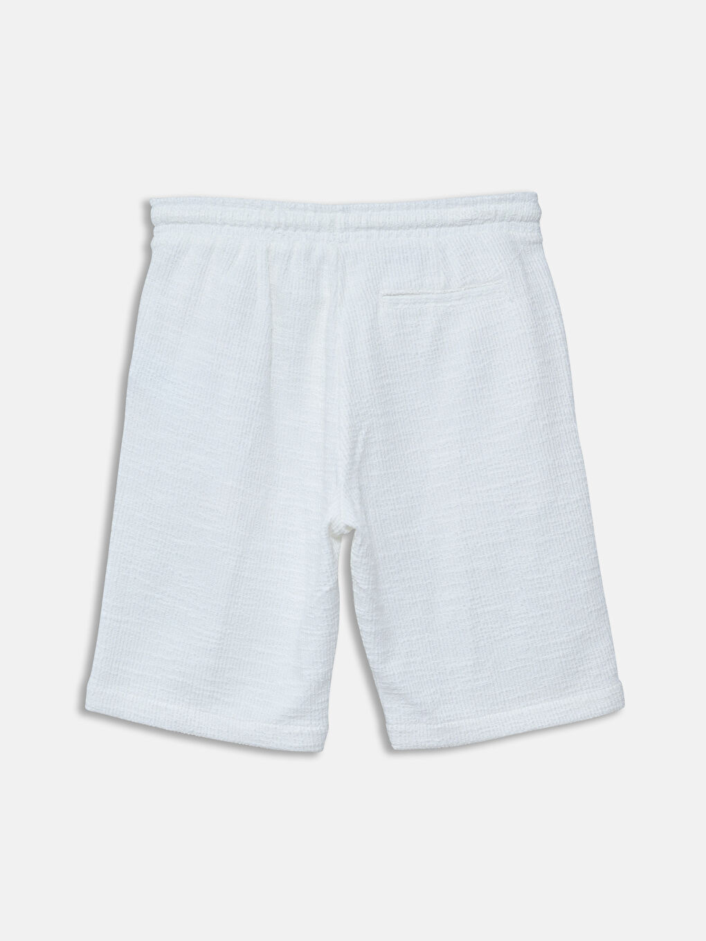 Standard Fit Men's Shorts with Waist Tie Detail-1