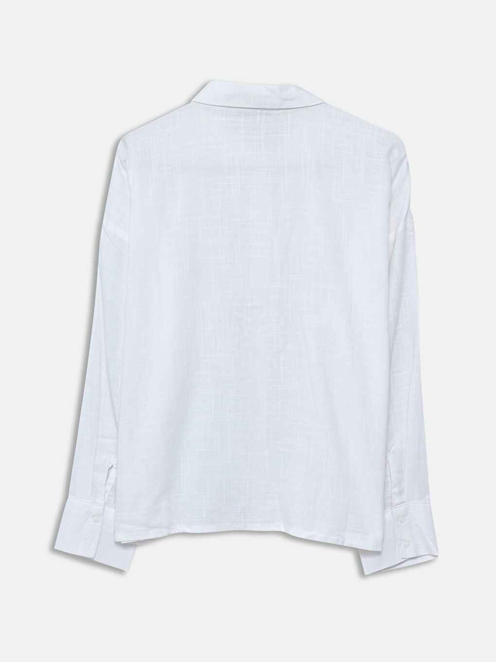 Plain Long Sleeve Oversize Women's Shirt -S5DG23Z8-R9J