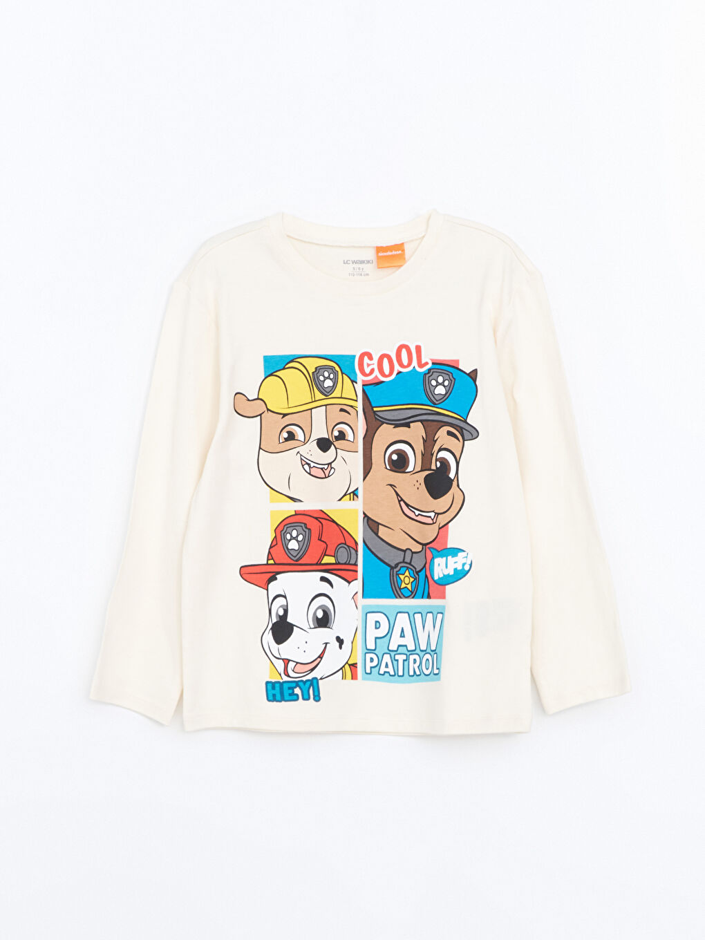 LCW Kids Crew Neck Paw Patrol Printed Boys' T-Shirt -S5DG31Z1-QVK