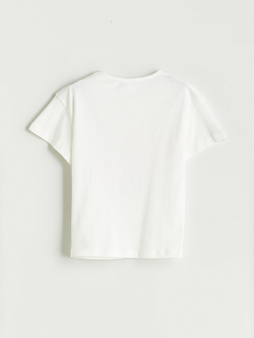 Crew Neck Printed Girls' T-Shirt -S5DG47Z1-R9J