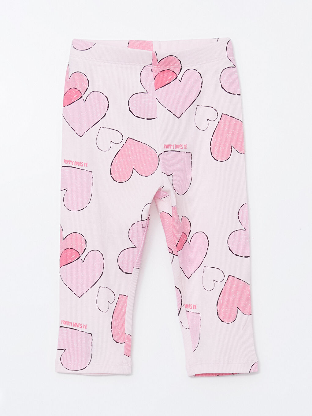 Elastic Waist Printed Girl Tights -S5DG48Z1-LT4