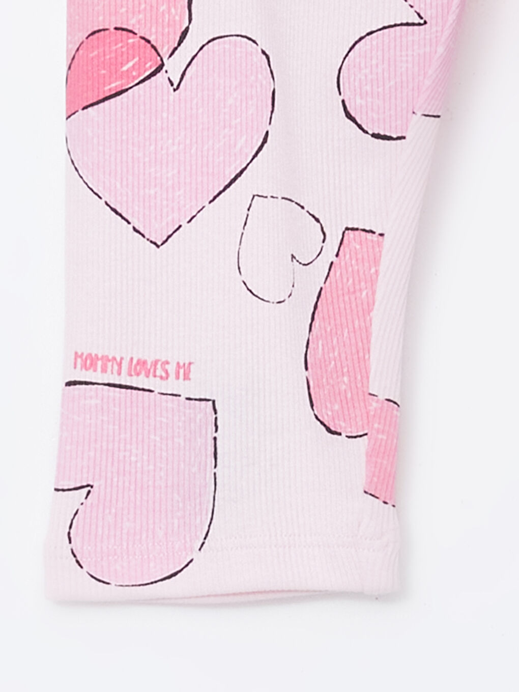 Elastic Waist Printed Girl Tights -S5DG48Z1-LT4