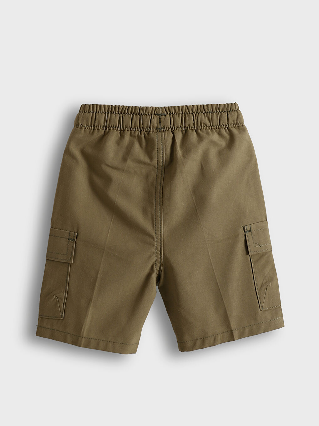 Elastic Waist Boys' Cargo Shorts-1