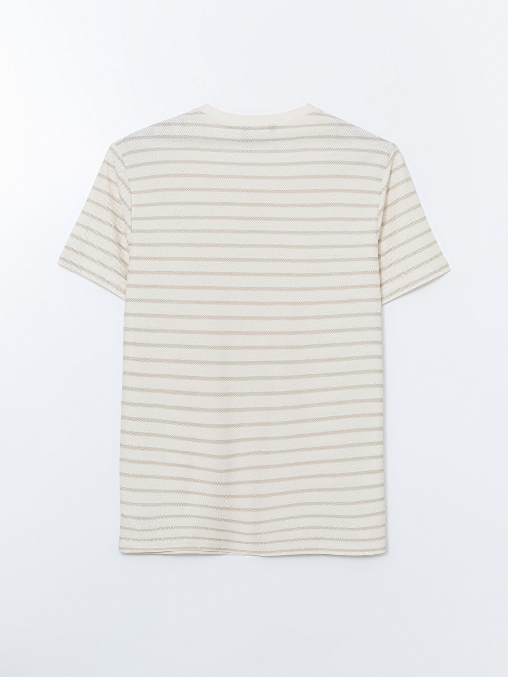 Crew Neck Striped Jersey Men's T-Shirt -S5DG91Z8-LEW