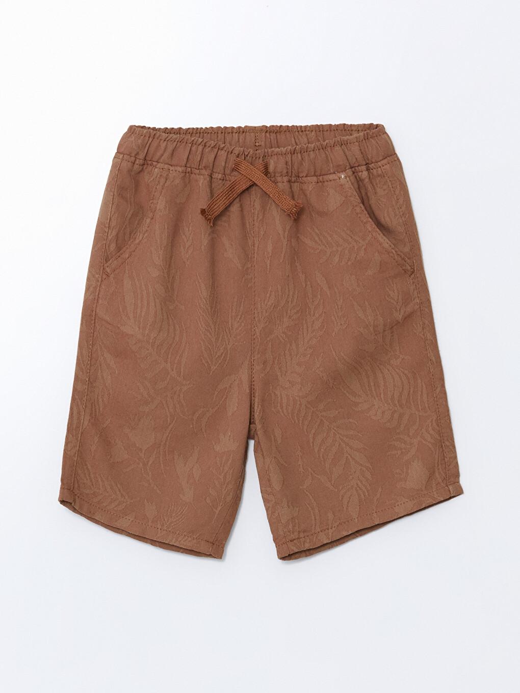 Elastic Waist Basic Boys' Shorts-2
