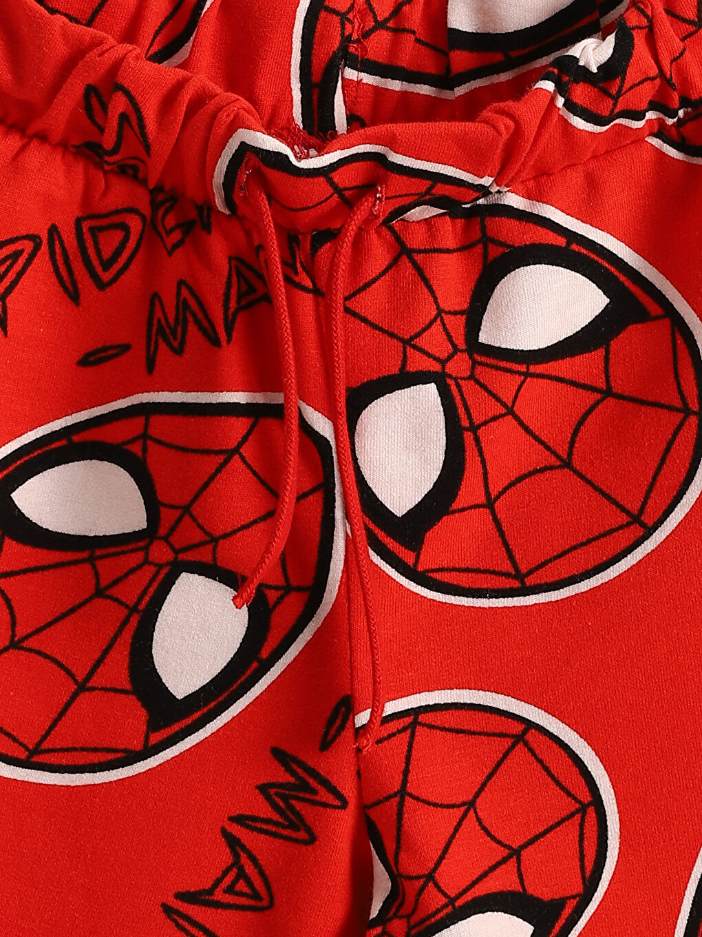 Spider-Man Printed Drawstring Boys' Shorts -S5DG99Z1-LTP