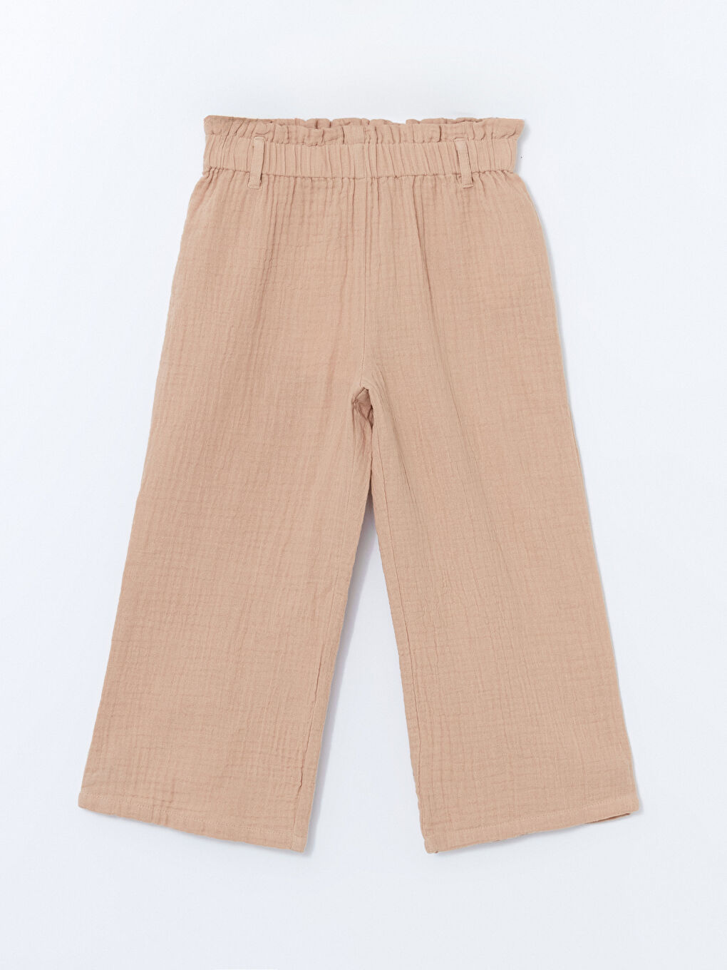 Girls' Basic Trousers with Elastic Waist -S5DH06Z1-FMQ