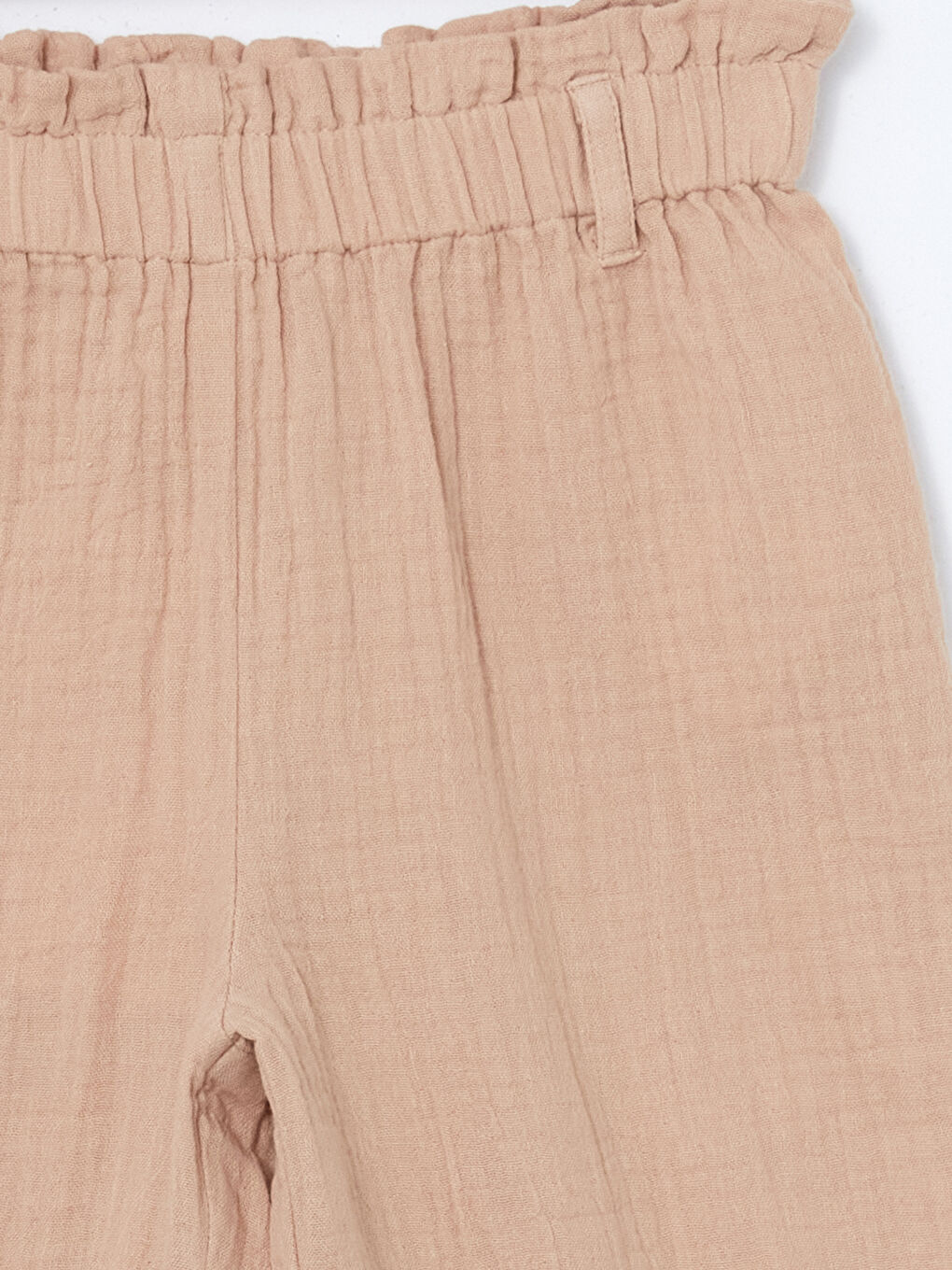 Girls' Basic Trousers with Elastic Waist -S5DH06Z1-FMQ