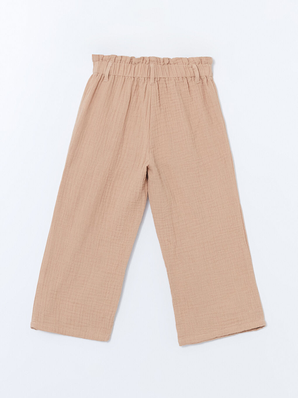 Girls' Basic Trousers with Elastic Waist -S5DH06Z1-FMQ